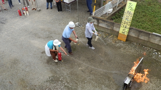 防災訓練の実施